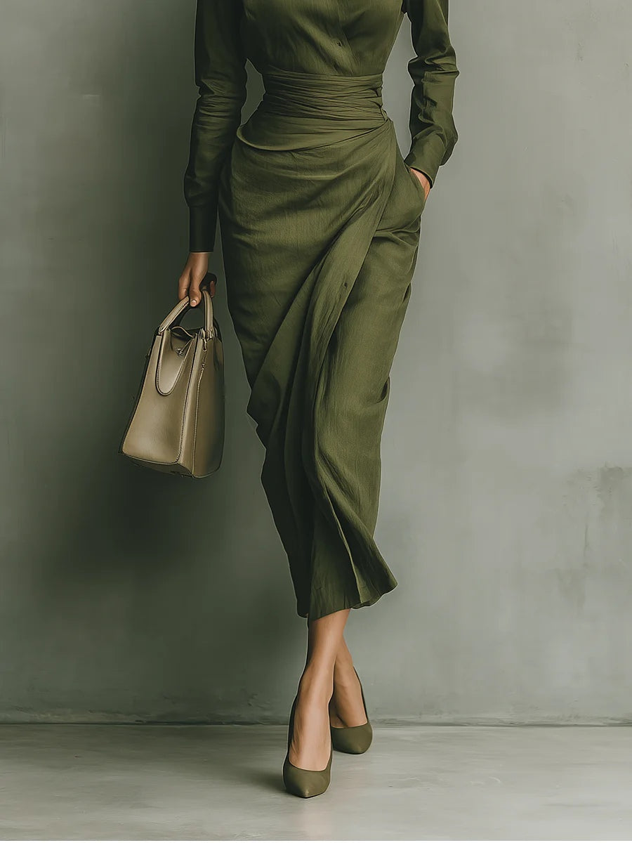 Caterina | Abito Maxi Elegante Fitted