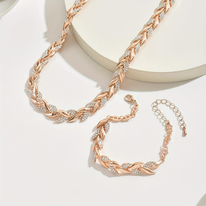 Set Elegante in Vetro con Strass a Coda di Pesce