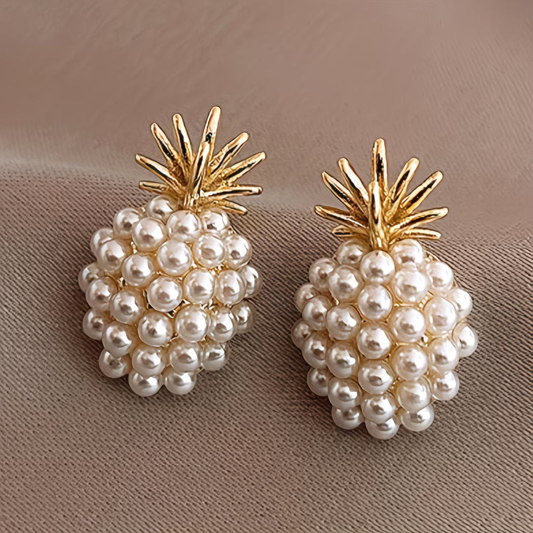 Orecchini Ananas di Perla