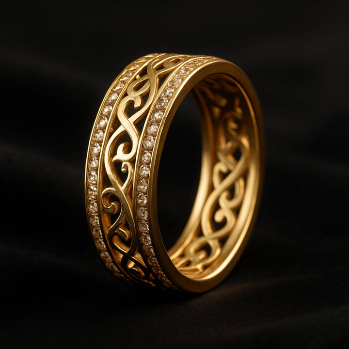 Anello color oro Bright Hollow