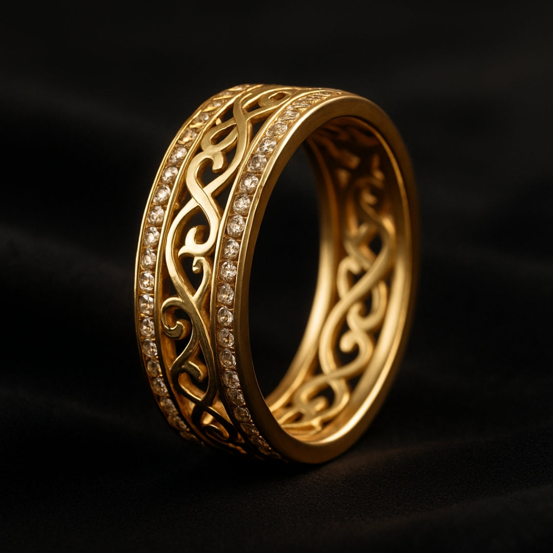 Anello Oro Luccicante