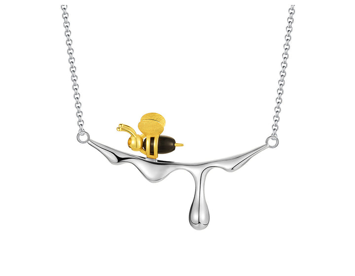 Collana con Miele Gocciolante e Ape