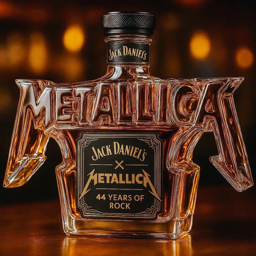 Bottiglia di Whiskey - Edizione Rock Metallica