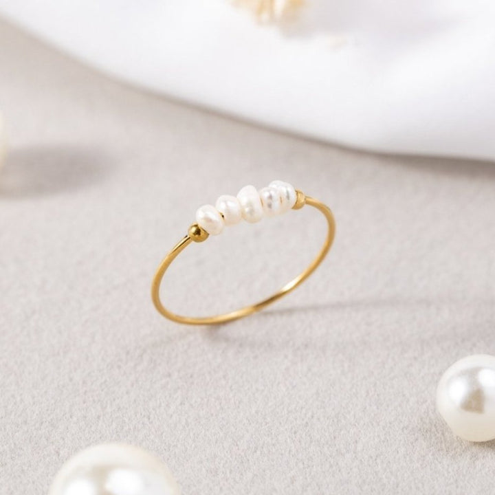 Grace - Anello in Perla d'Acqua Dolce