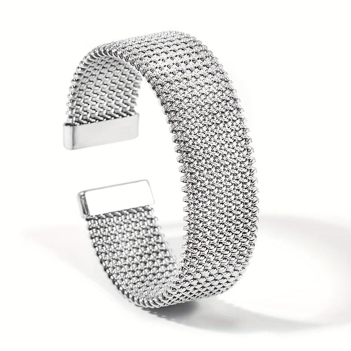 Bracciale Intrecciato Regolabile Placcato Oro