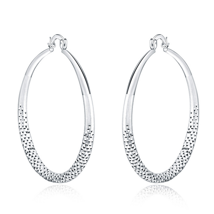 Orecchini color argento