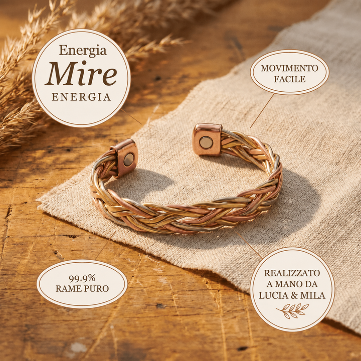 Bracciale in Rame di Lucia & Mila - Mire