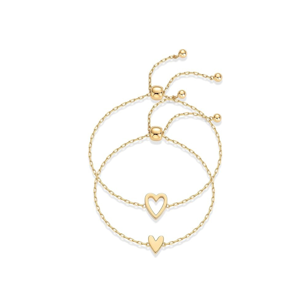 Braccialetti Cuore Radiante | Oro
