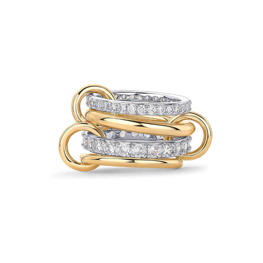 Anelli Impilabili Interlock | Oro