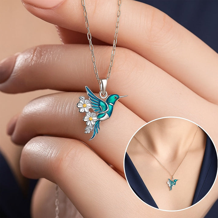 Bellissimo Collana Colibrì con Orecchini Bonus – Offerta Limitata