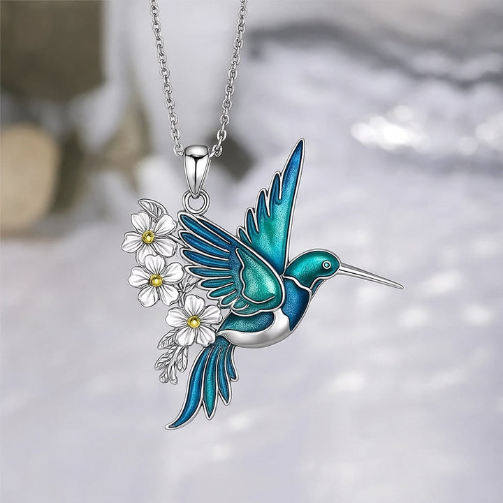 Bellissimo Collana Colibrì con Orecchini Bonus – Offerta Limitata