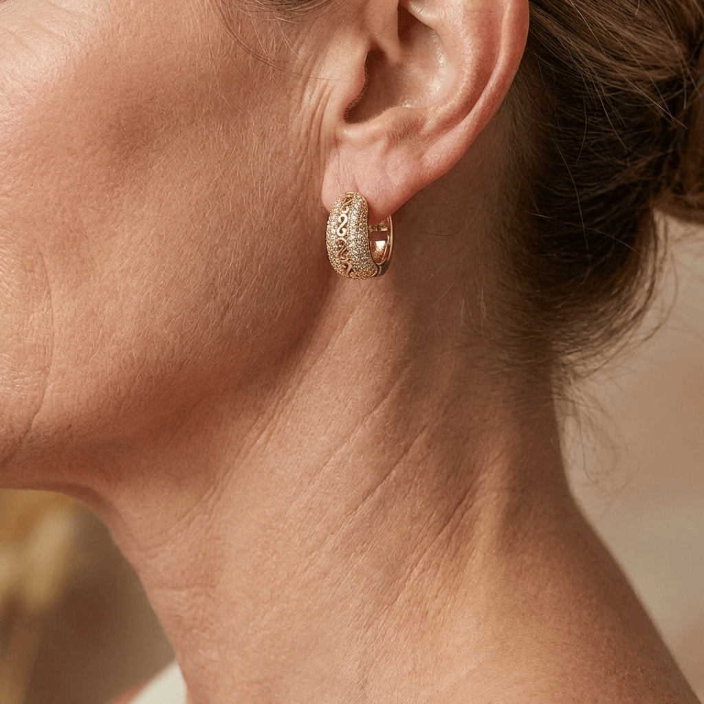 Orecchini in Perle Turchesi Bohemien