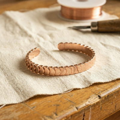 Bracciale in Rame delle Maree di Lucia & Mila