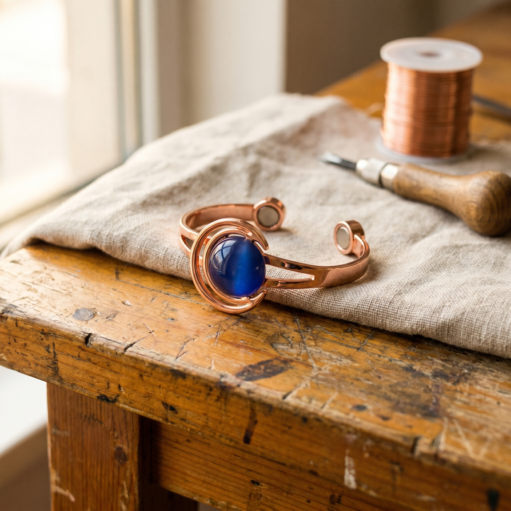 Bracciale in Rame Sfera di Lucia & Mila