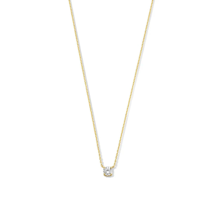Collana in Pietra Moissanite Cléa | Oro
