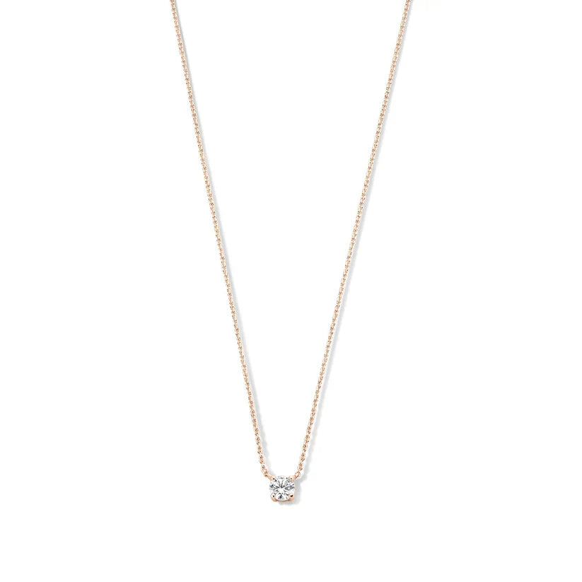 Collana in Pietra Moissanite Cléa | Oro