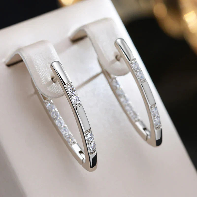 Orecchini Eleganti in Zirconia Sylvia