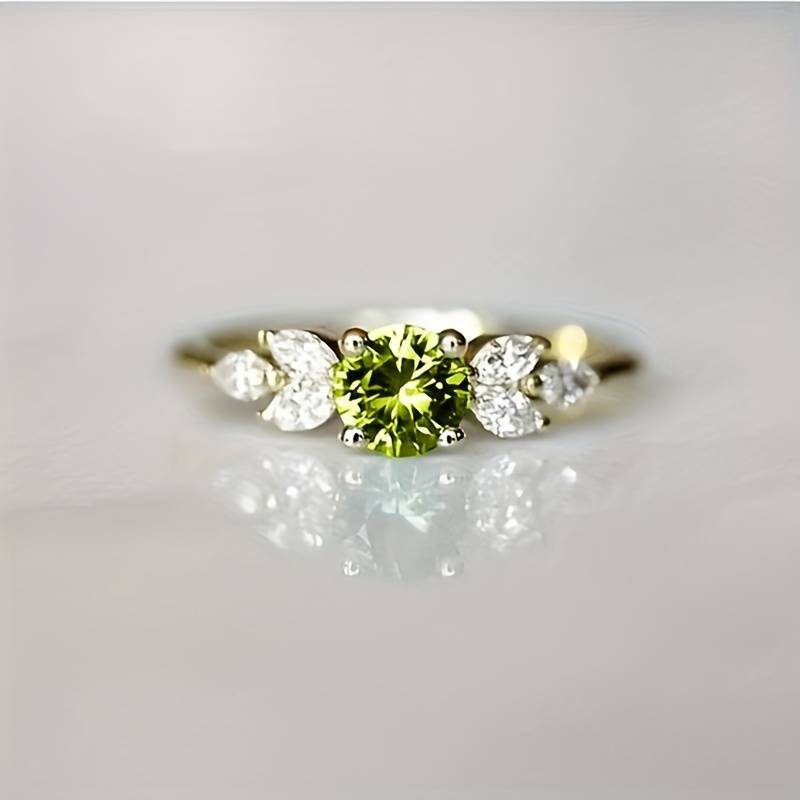 Anello in Zirconia Vintage