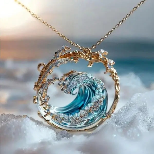 Collana con Pendente Ocean Promise