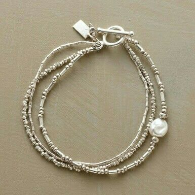 Set di Braccialetti di Perle Vintage