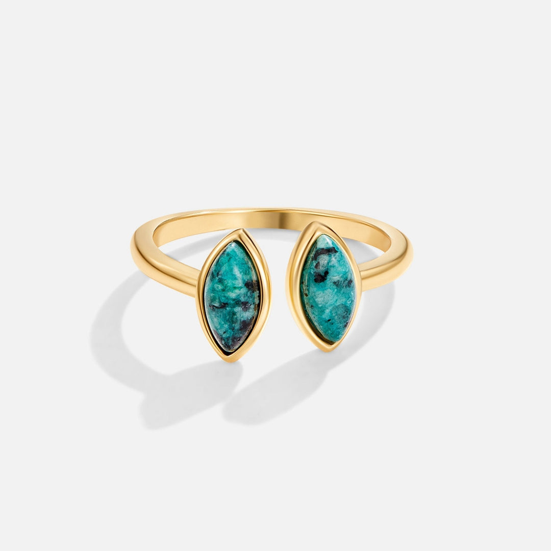 Luxe - Anello Verde Avvolgente