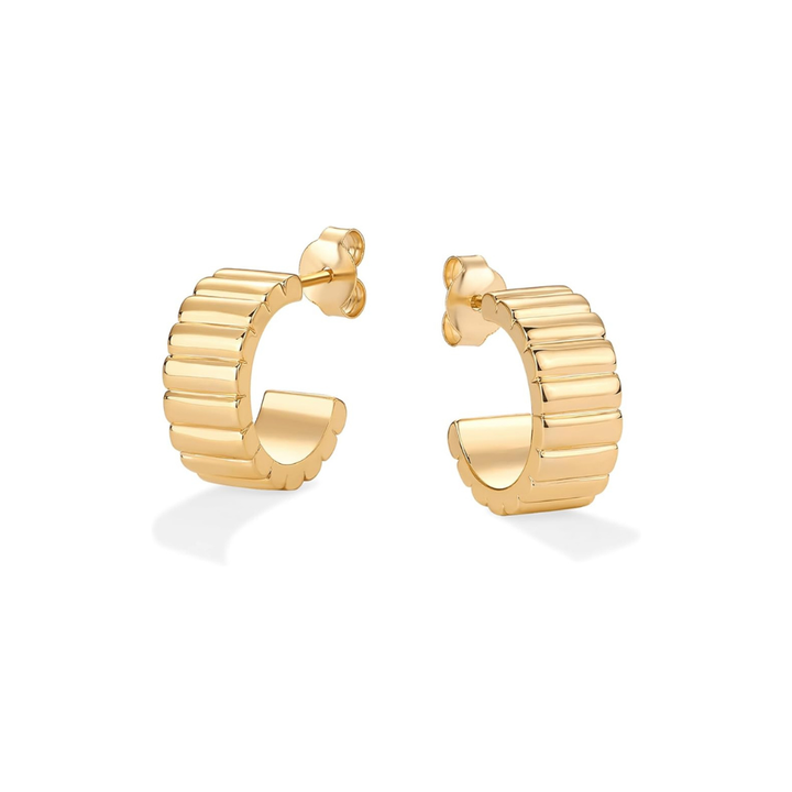 Orecchini Classic Ridge | Oro