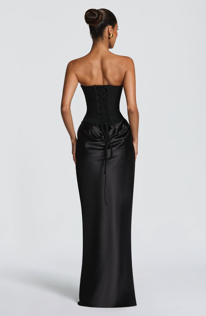 Abito Maxi Maggie - Nero