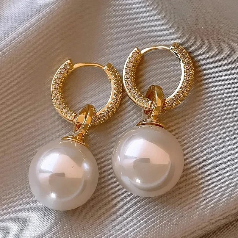 Orecchini Eleganti con Perle