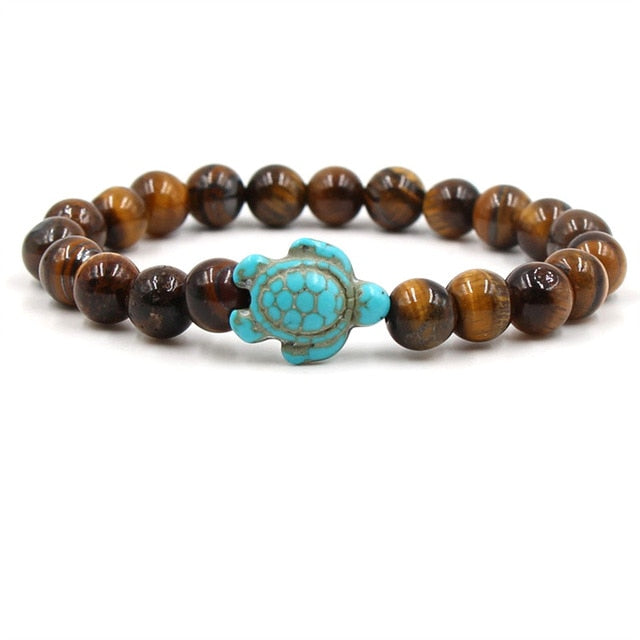 Braccialetti di Tartaruga in Pietra Naturale Unica