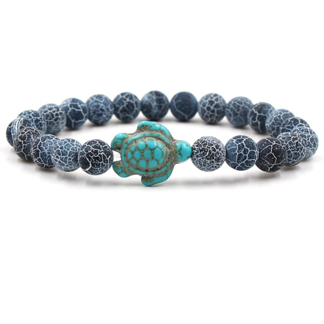 Braccialetti di Tartaruga in Pietra Naturale Unica