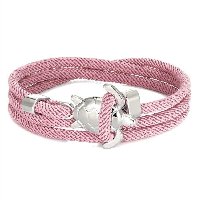 Bracciale fatto a mano a forma di tartaruga marina