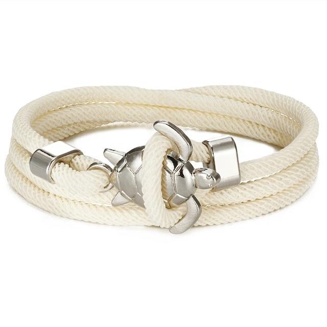 Bracciale fatto a mano a forma di tartaruga marina