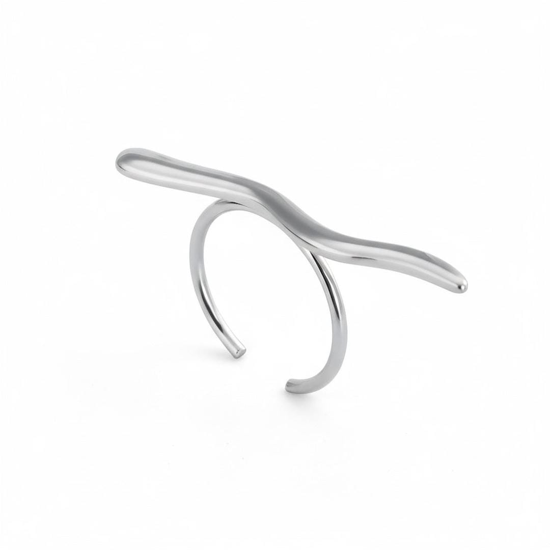 Anello Minimalista color oro Ramo