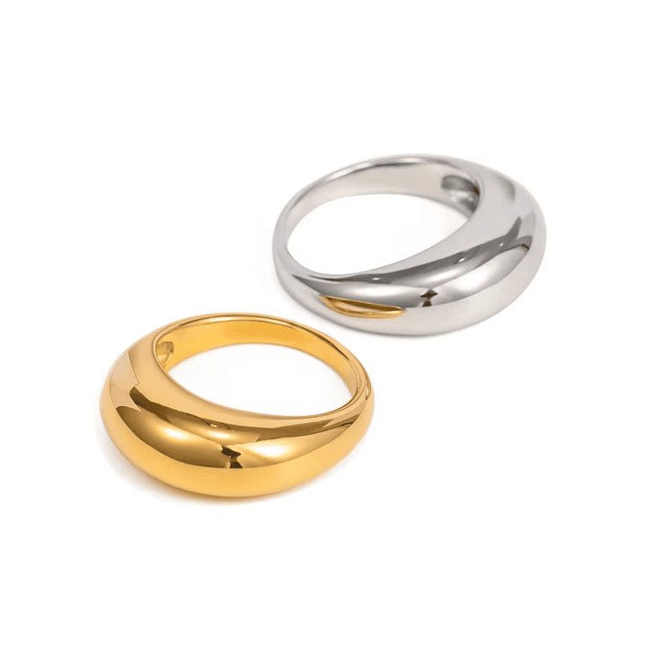 Anello Arcano Dorato Senza Tempo