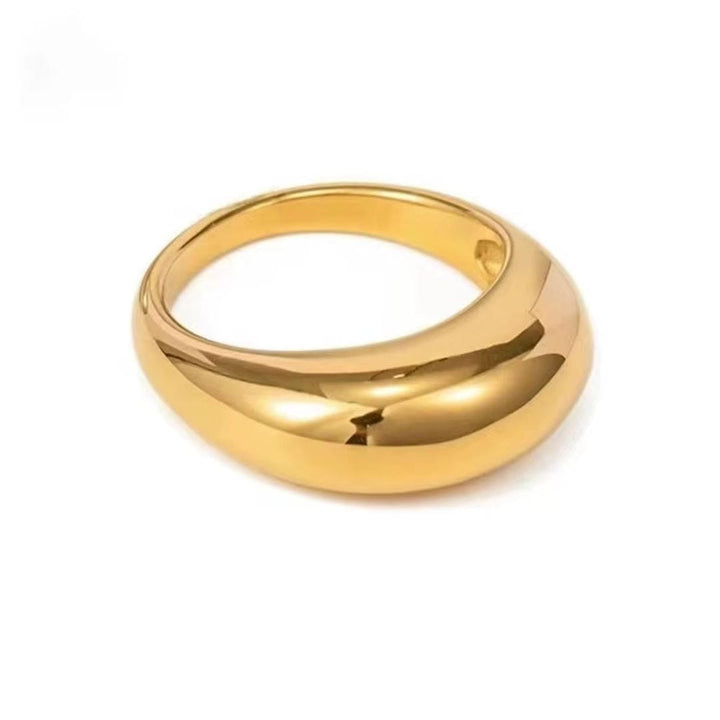 Anello Arcano Dorato Senza Tempo